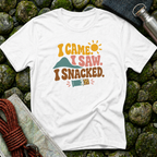 I Came I saw I Snacked T-Shirt