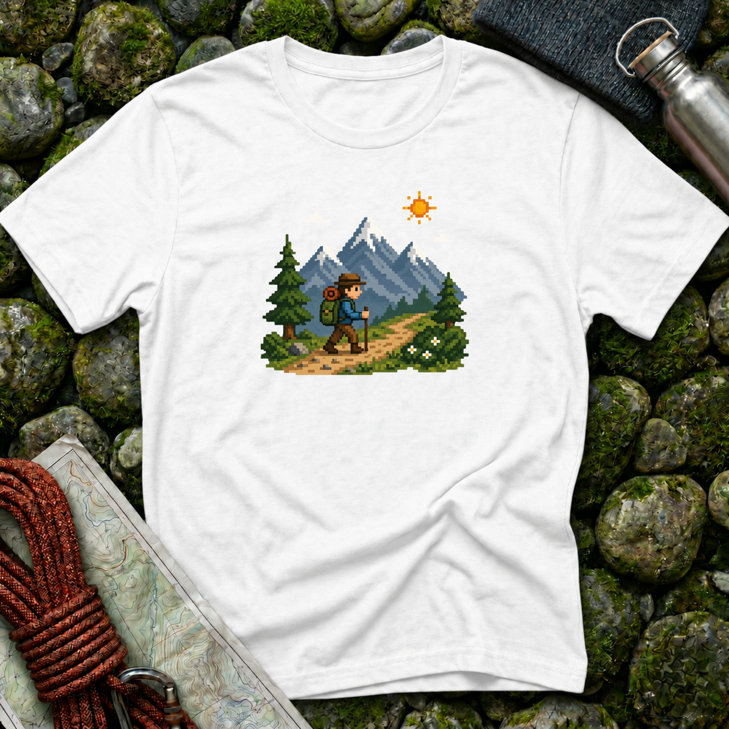 Low Pixel Hiking T-Shirt