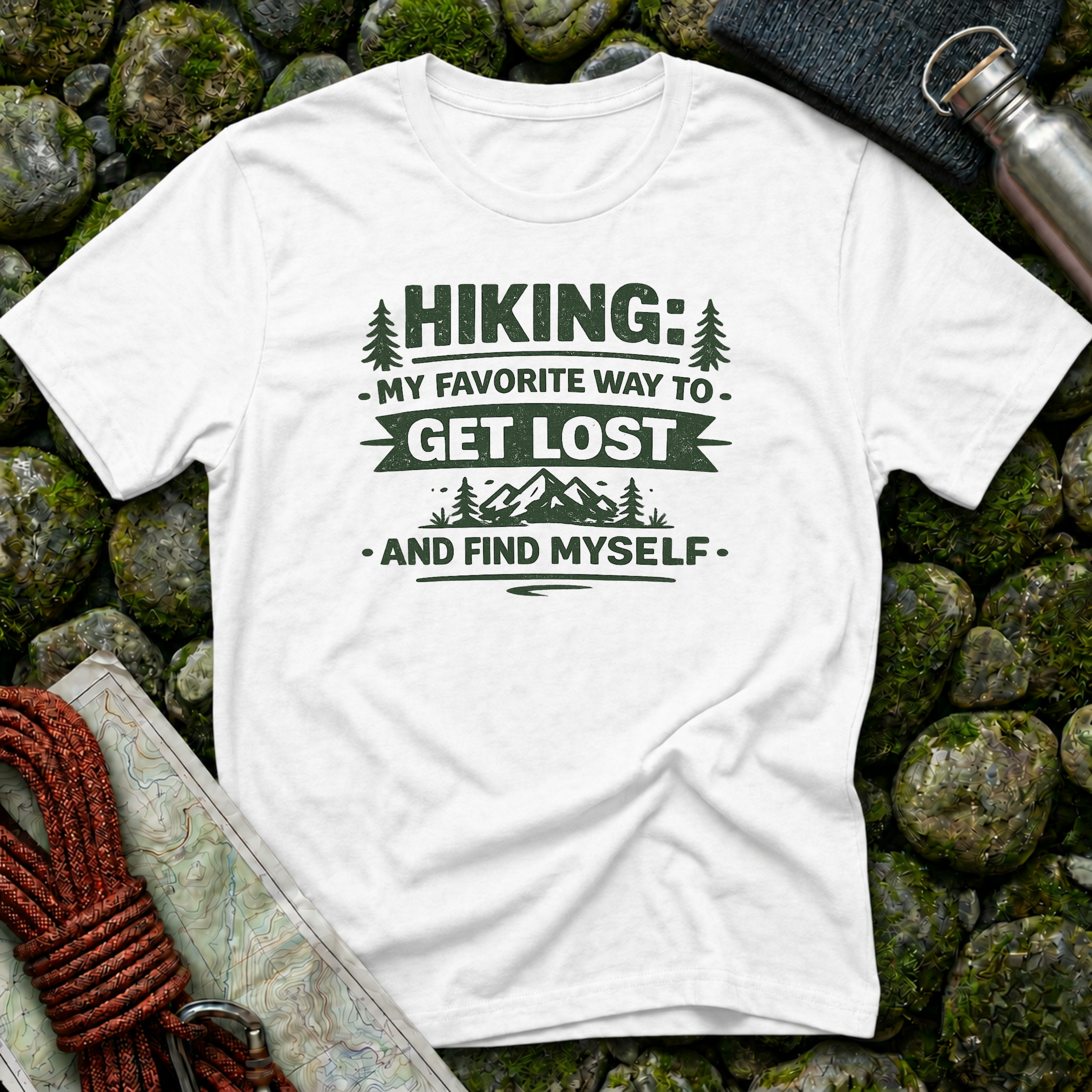 Hiking is My Favorite Way to Get Lost T-Shirt