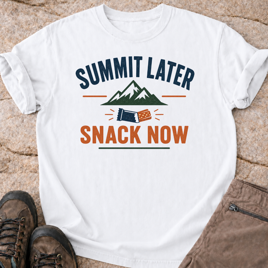 Summit Later Snack Now T-Shirt