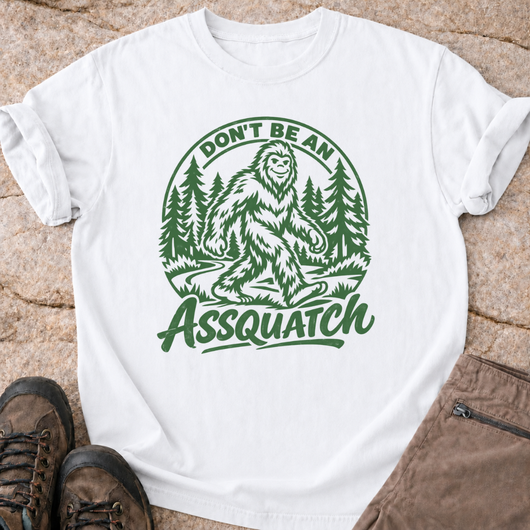 Don't Be An Assquatch - T-Shirt