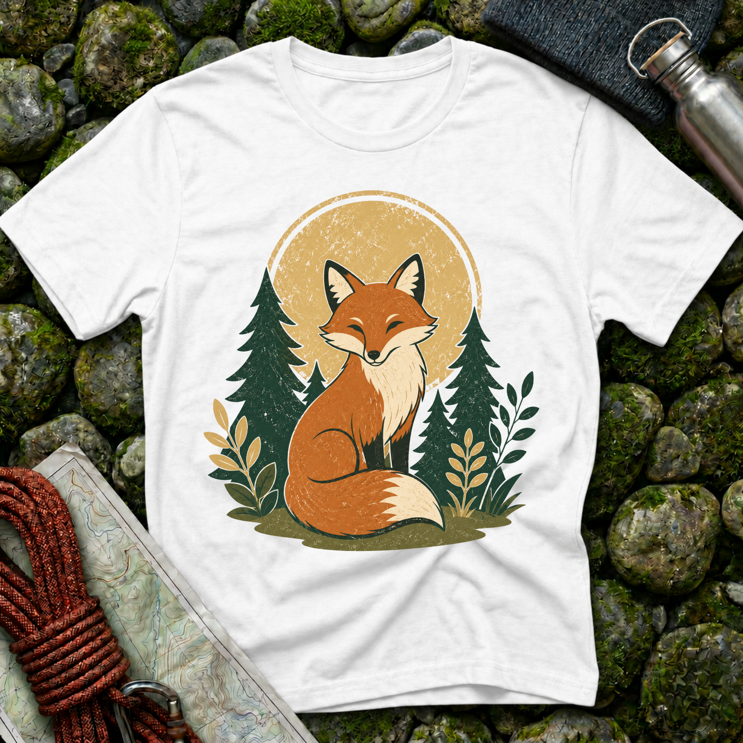 Fox in the Woods - T-Shirt