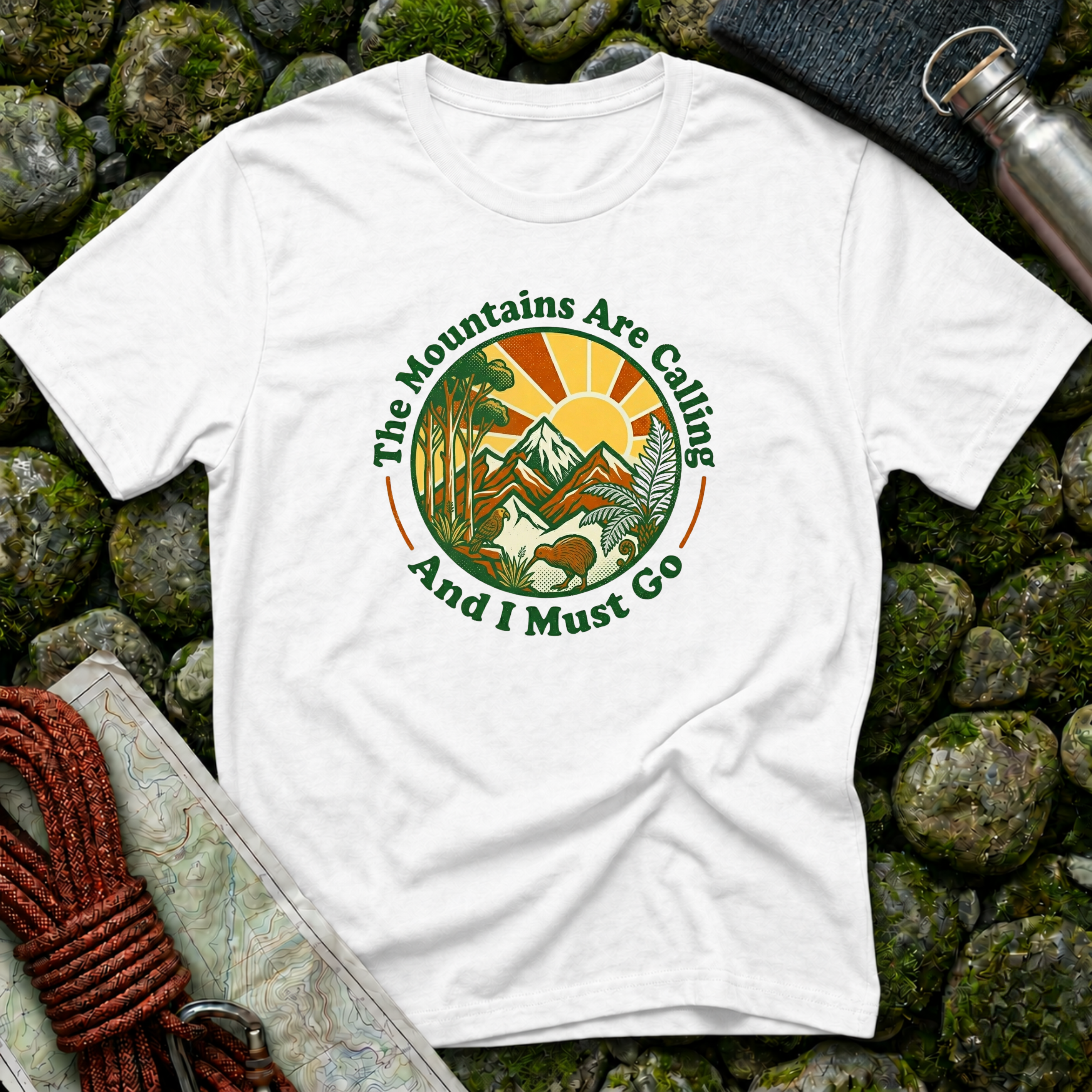 The Mountains Are Calling NZ T-Shirt