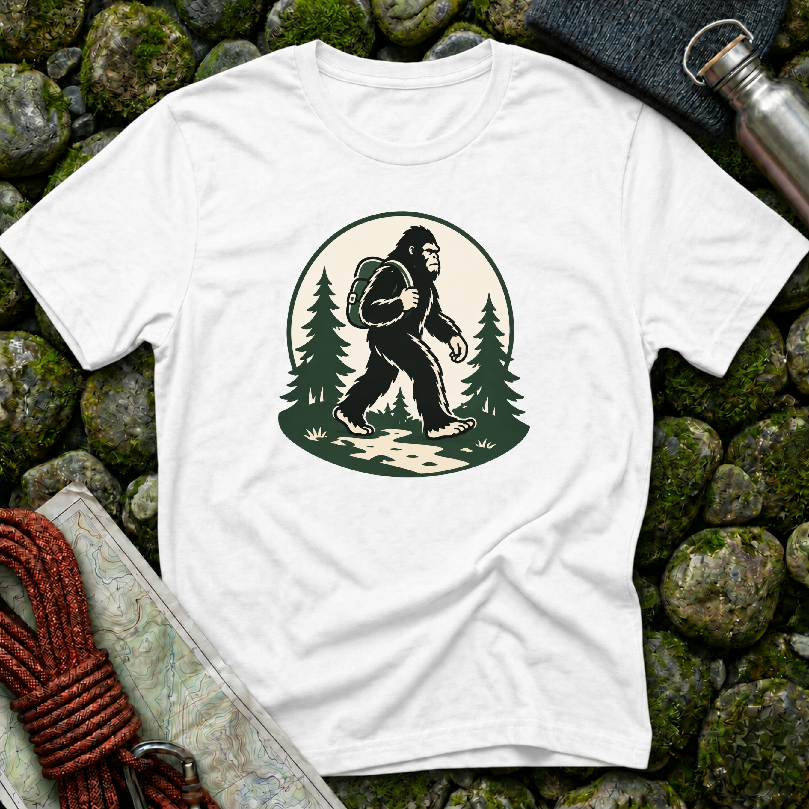Bigfoot Hiking T-Shirt