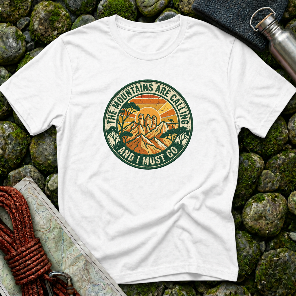 The Mountains Are Calling Oz T-Shirt